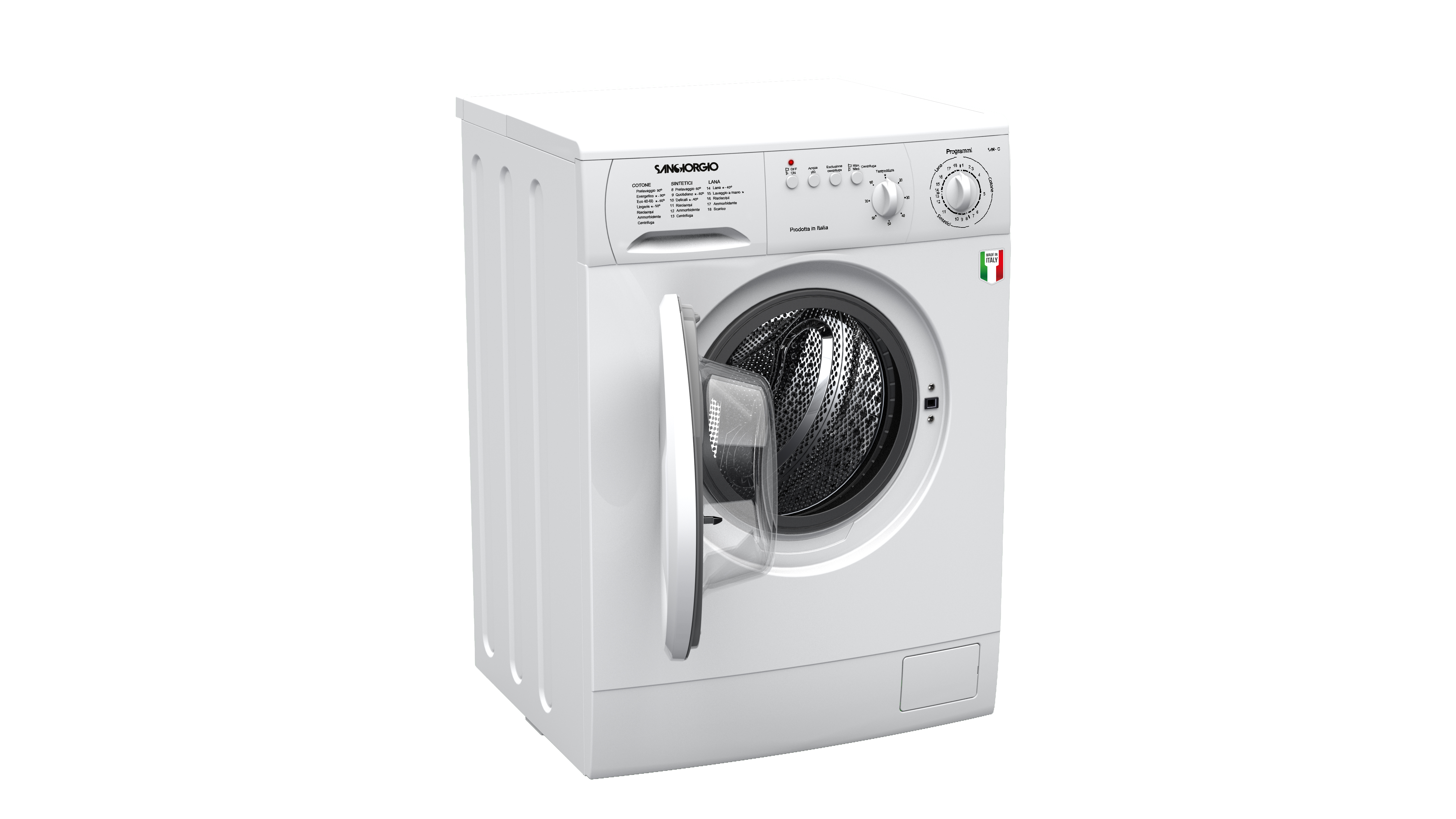 ΠΛΥΝΤΗΡΙΟ ΡΟΥΧΩΝ SANGIORGIO S5611C | 8 ΚΙΛΑ | 1100 ΣΤΡΟΦΕΣ | ΜΗΧΑΝΙΚΟΣ ΠΡΟΓΡΑΜΜΑΤΙΣΤΗΣ 4